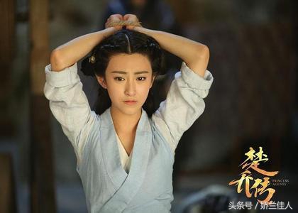 楚乔传李沁装扮比赵丽颖华贵,楚乔传天天向上林更新赵丽颖李沁