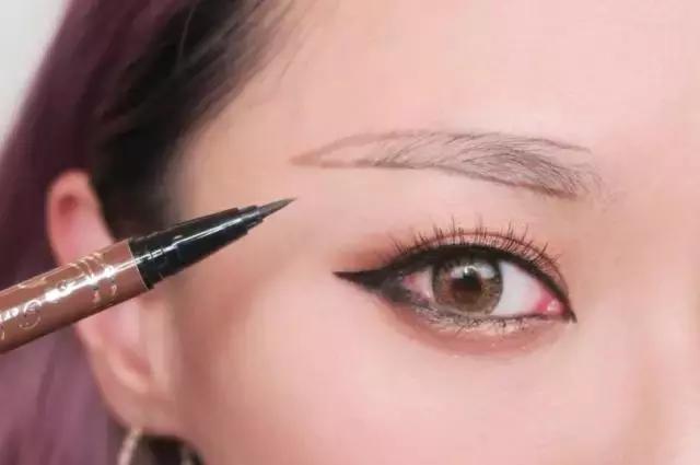 三种方法教你画出自然眉毛,教你画出自然又好看的眉毛和眼线