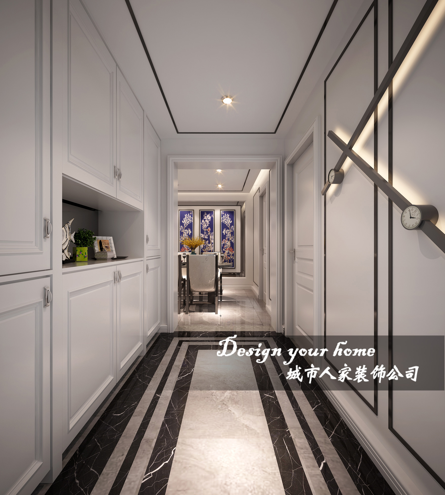 烟台家庭装修好看又便宜,烟台118平现代简约风格装修