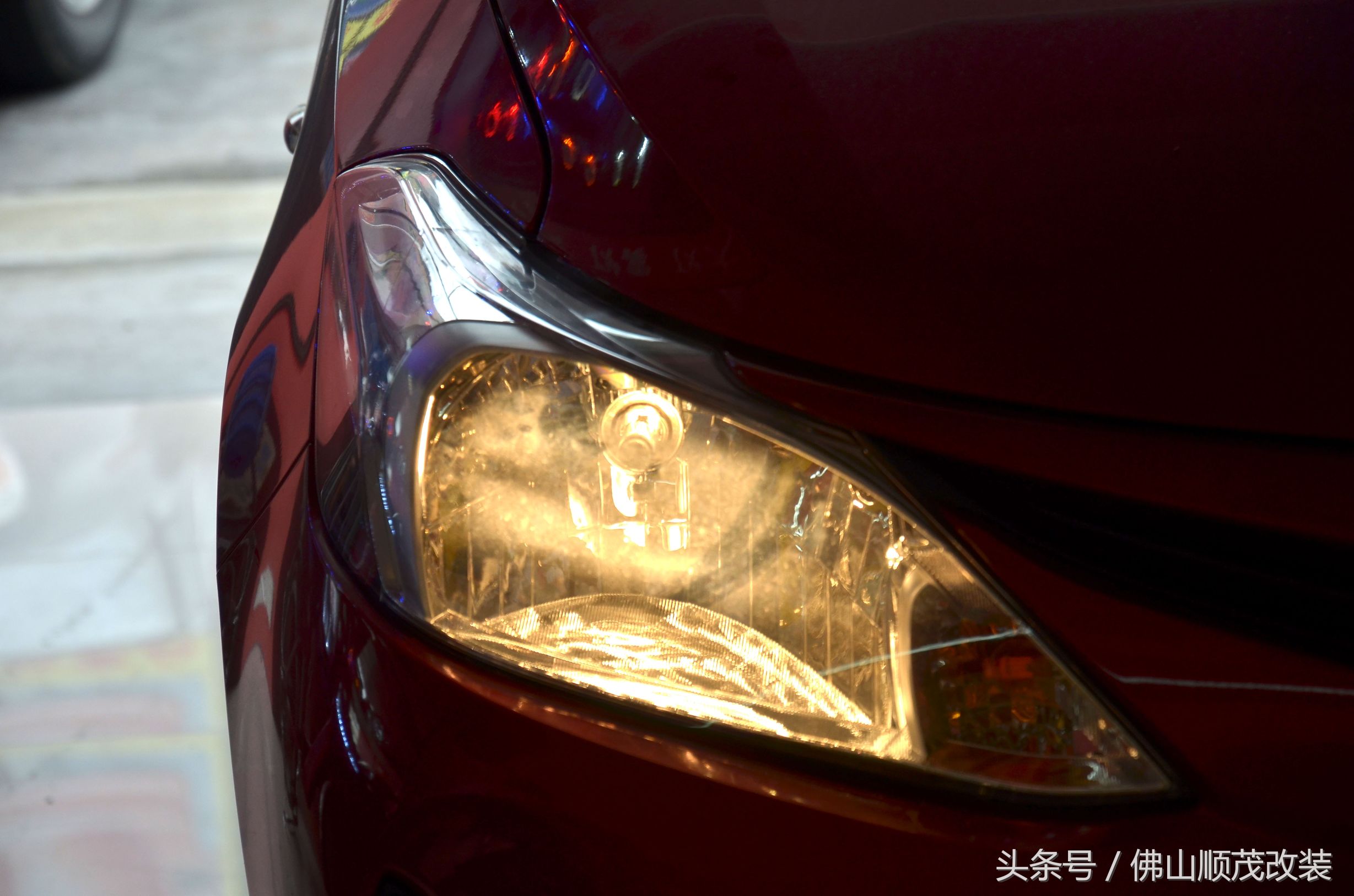 17款丰田威驰大功率大灯,丰田威驰17年款大灯