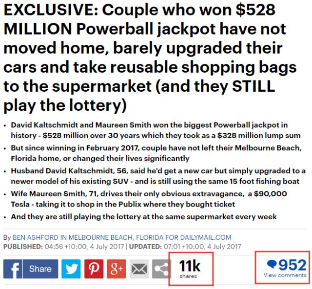 夫妇买彩票中数千万英镑,夫妇买彩票中奖15亿