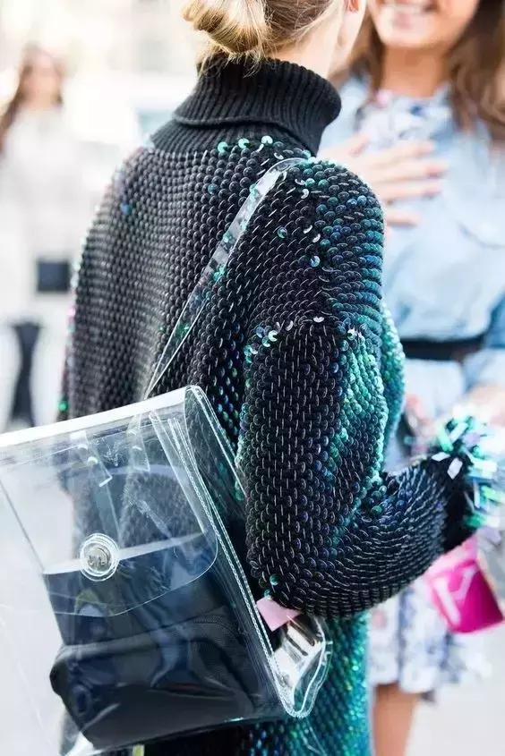 透明风潮pvc,pvc透明面料设计