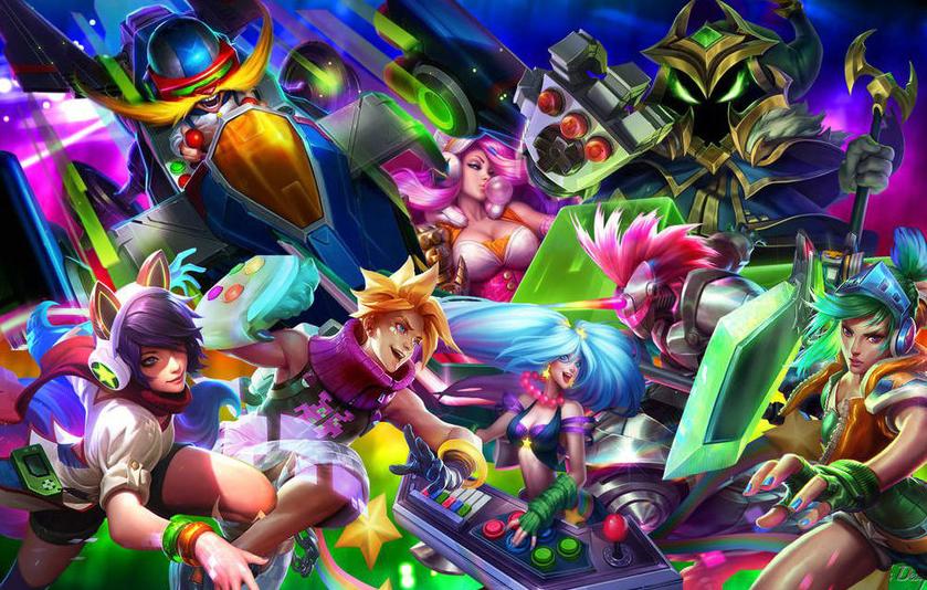 lol新皮肤登场,lol电玩手游皮肤