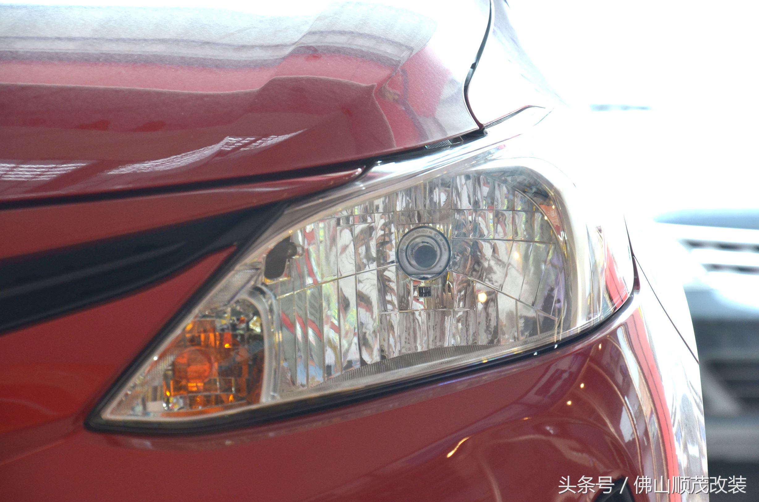 17款丰田威驰大功率大灯,丰田威驰17年款大灯