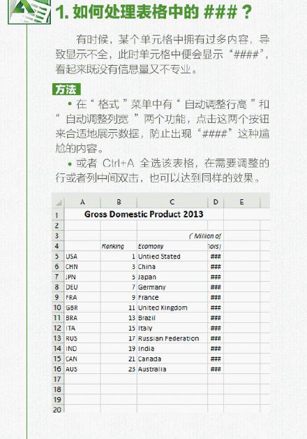 excel必备100个常用技巧,excel新手必学10个常用小技巧