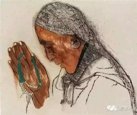 袁武：大昭寺的清晨，画卷中的朝圣