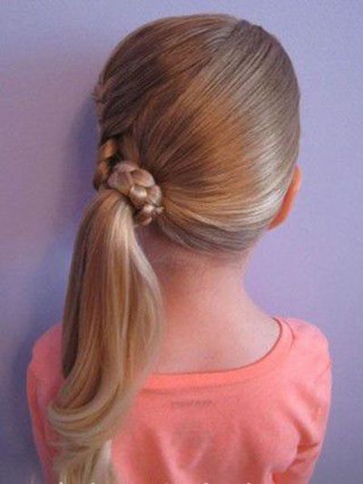 儿童扎发简单漂亮6-10岁长发,7-12岁儿童盘头扎法简单又好看