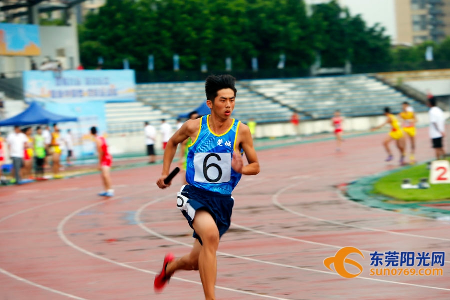 2022年东莞田径运动会,风雨中的运动会