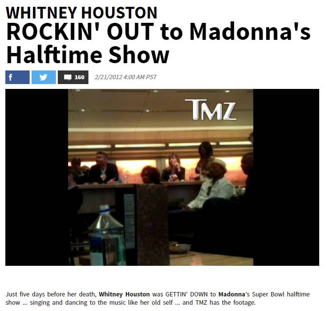 老牌Diva的抓马:Madonna信件曝光,称WhitneyHouston“平庸到可怕”