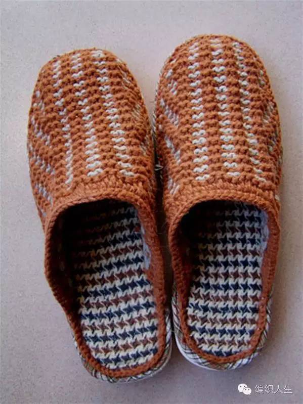 棒针毛线拖鞋编织教程全过程简单,毛线拖鞋棒针水草花编织视频