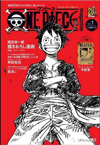 海贼王20周年纪念漫画,二十周年纪念款海贼王
