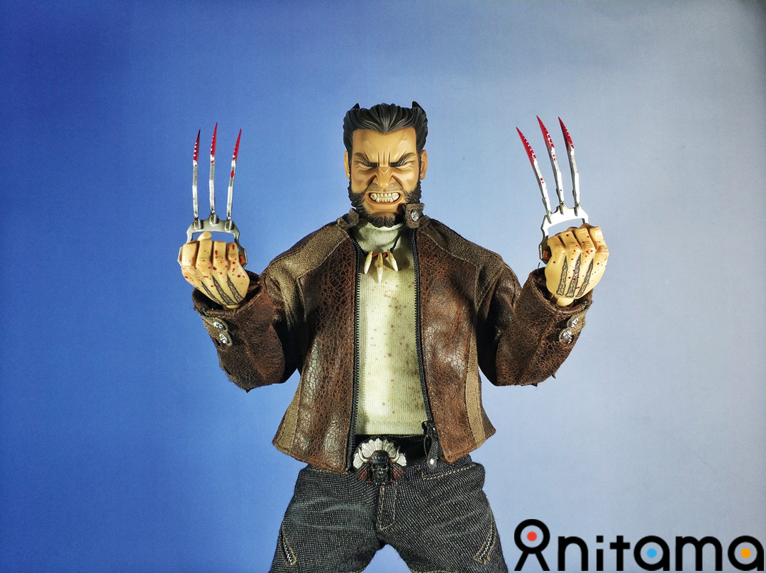 黑道金刚狼-黑帮王国1/6方块5幽灵狼套装测评