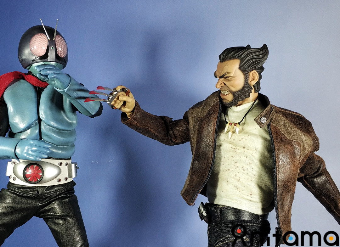 黑道金刚狼-黑帮王国1/6方块5幽灵狼套装测评