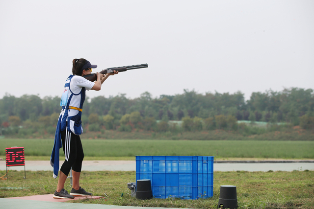 首进决赛即夺牌！陆敏创造上海飞碟女子双向历史