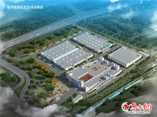 淄博蔬菜交易市场,鲁中蔬菜批发市场改造图