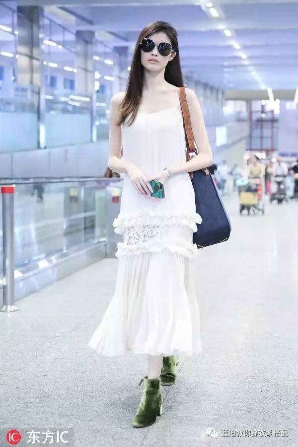 何穗私服韩火火,明星粉色礼服何穗