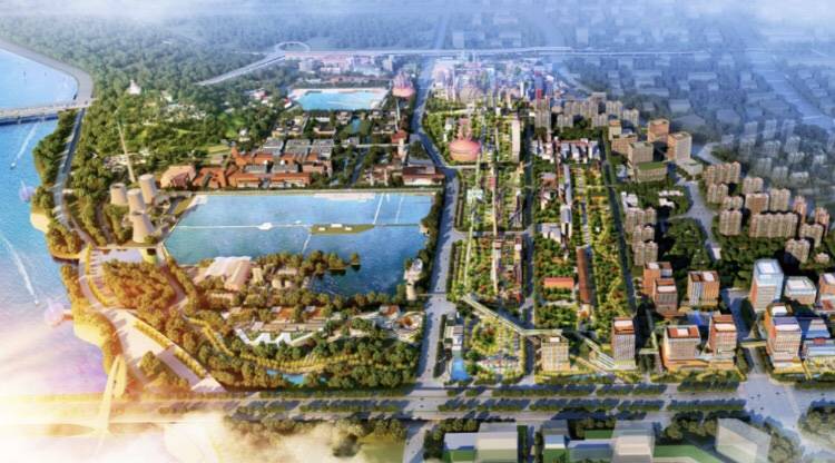 现代产业高地生态宜居新城,新城板块高端住宅区品质