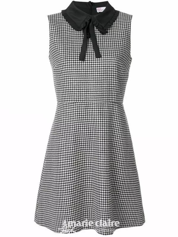 领口黑丝带搭得好时尚Icon，搭不好隔壁村服务员阿花