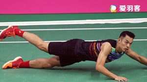 林丹打吐安赛龙,林丹打到李宗伟抽筋