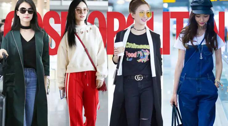 刚买完周冬雨的条纹西服,我又盯上了高圆圆的薄风衣