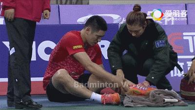 林丹打吐安赛龙,林丹打到李宗伟抽筋