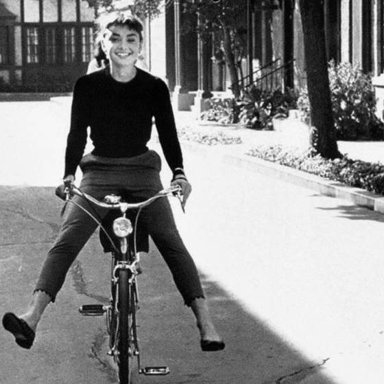 跳芭蕾的赫本,旋转跳跃芭蕾