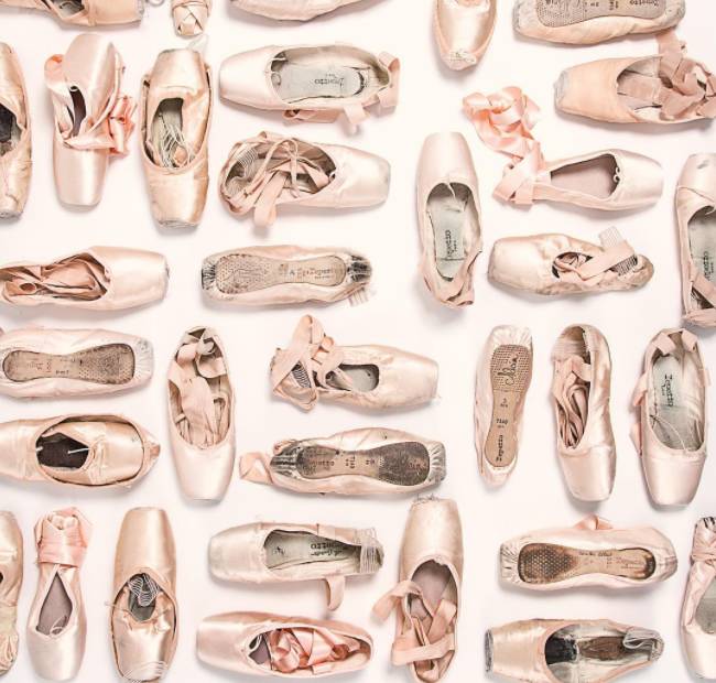 跳芭蕾的赫本,旋转跳跃芭蕾