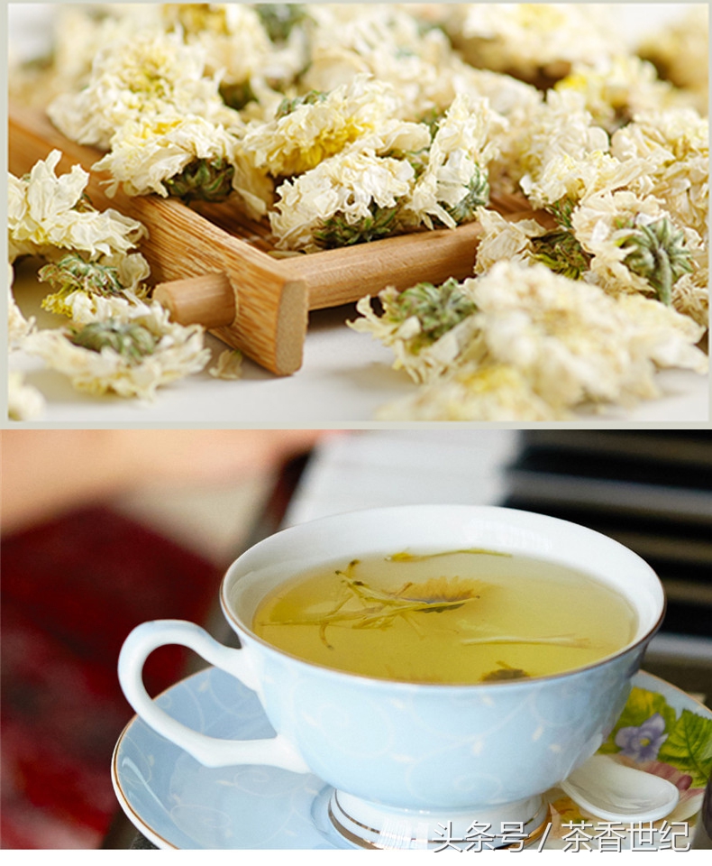 菊花和金银花哪个降火效果好,清热解毒降火金银花菊花茶