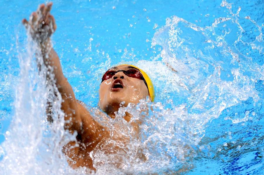 中国游泳选手打破世界纪录,游泳天才破世界纪录