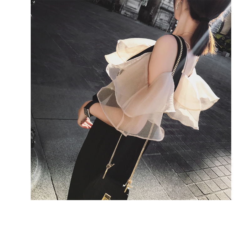 only新款百搭雪纺衫,粉红色潮流雪纺衫