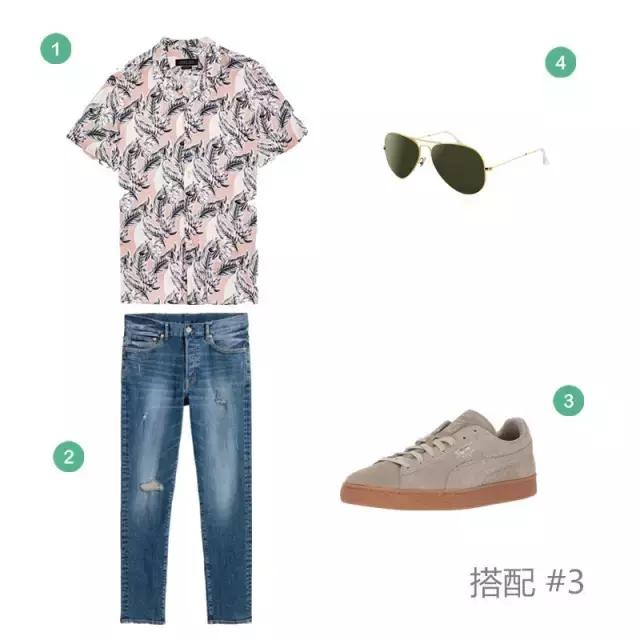 型男必备的简约风衬衫穿搭,潮男必备休闲白衬衫搭配