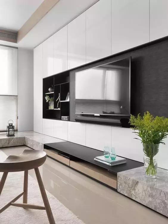 电视背景墙和沙发背景墙的效果,电视背景墙及沙发背景墙造型设计