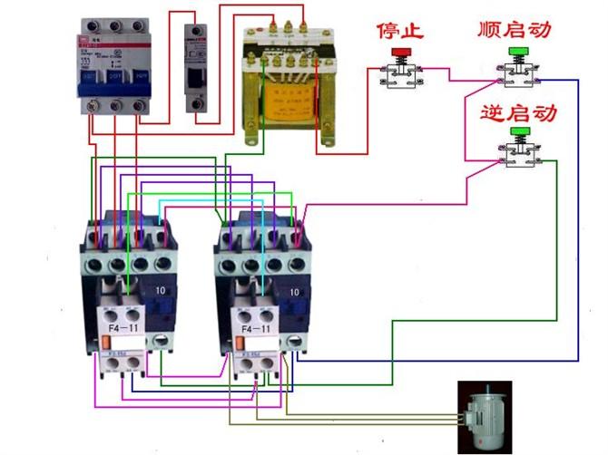 分励脱扣断路器与电表的接线图,断路器线圈与电表接线图