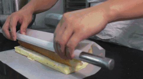 工厂制作蛋挞皮的全过程,东莞手工蛋挞