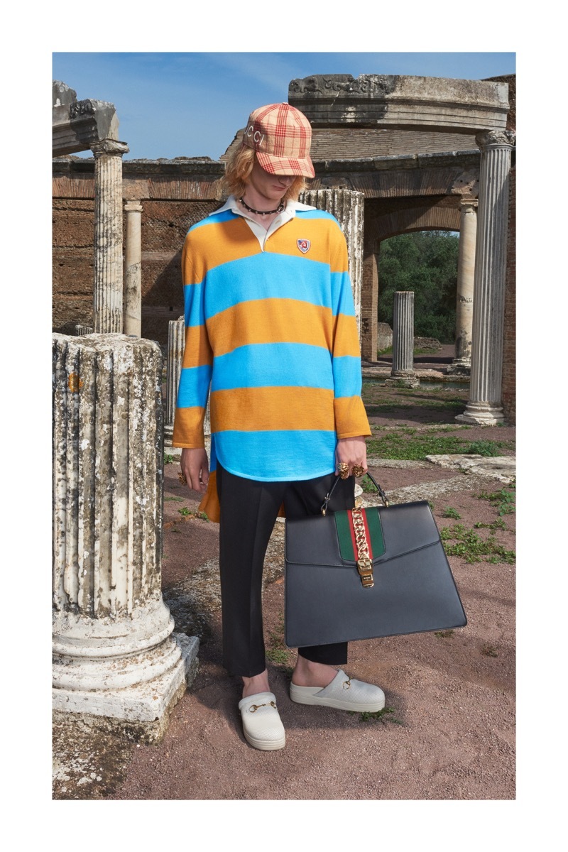 guccimarmont系列,gucci2018秋冬男装发布会