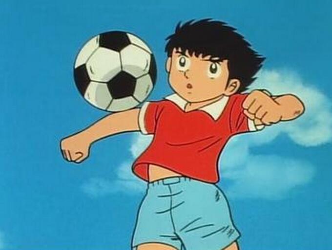 8090后的童年回忆足球,足球小将大空翼带领南葛三连冠