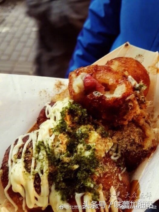 日本大厨做的章鱼烧,日本街头小吃章鱼烧的制作