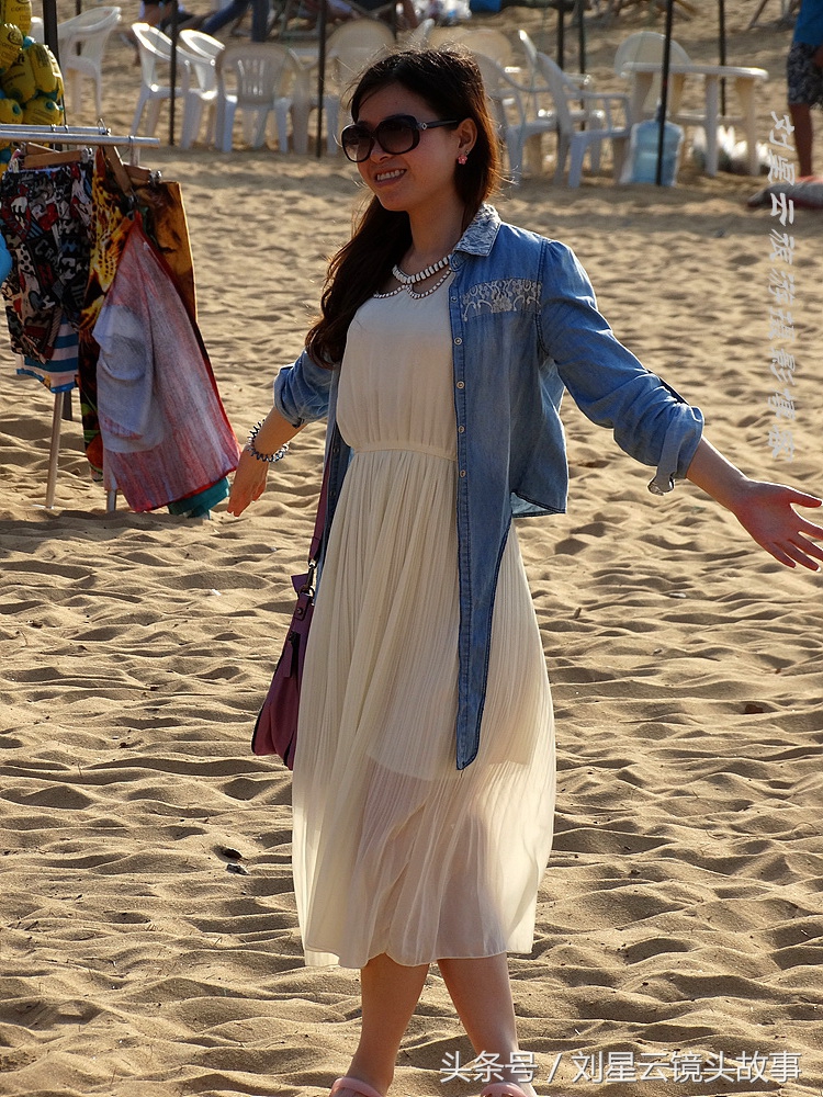 威海旅游女生旅游视频,去威海旅游的女人