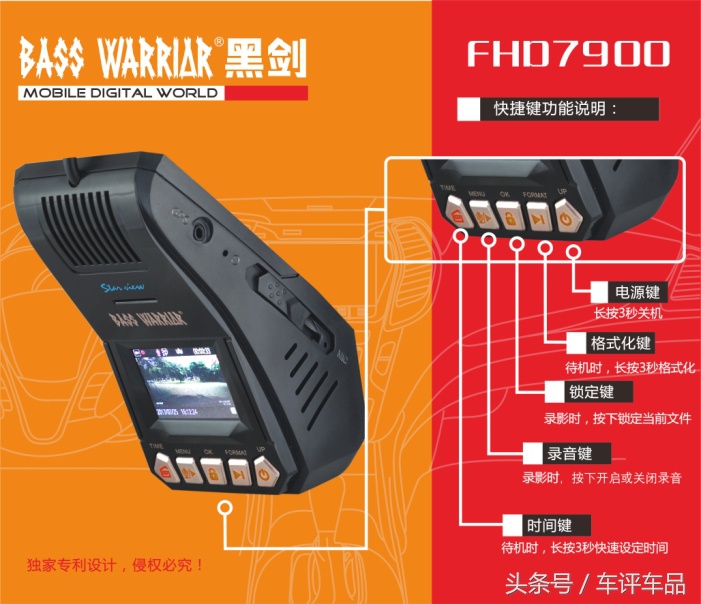 黑剑fhd7900怎么开不了机,黑光夜视全彩记录仪