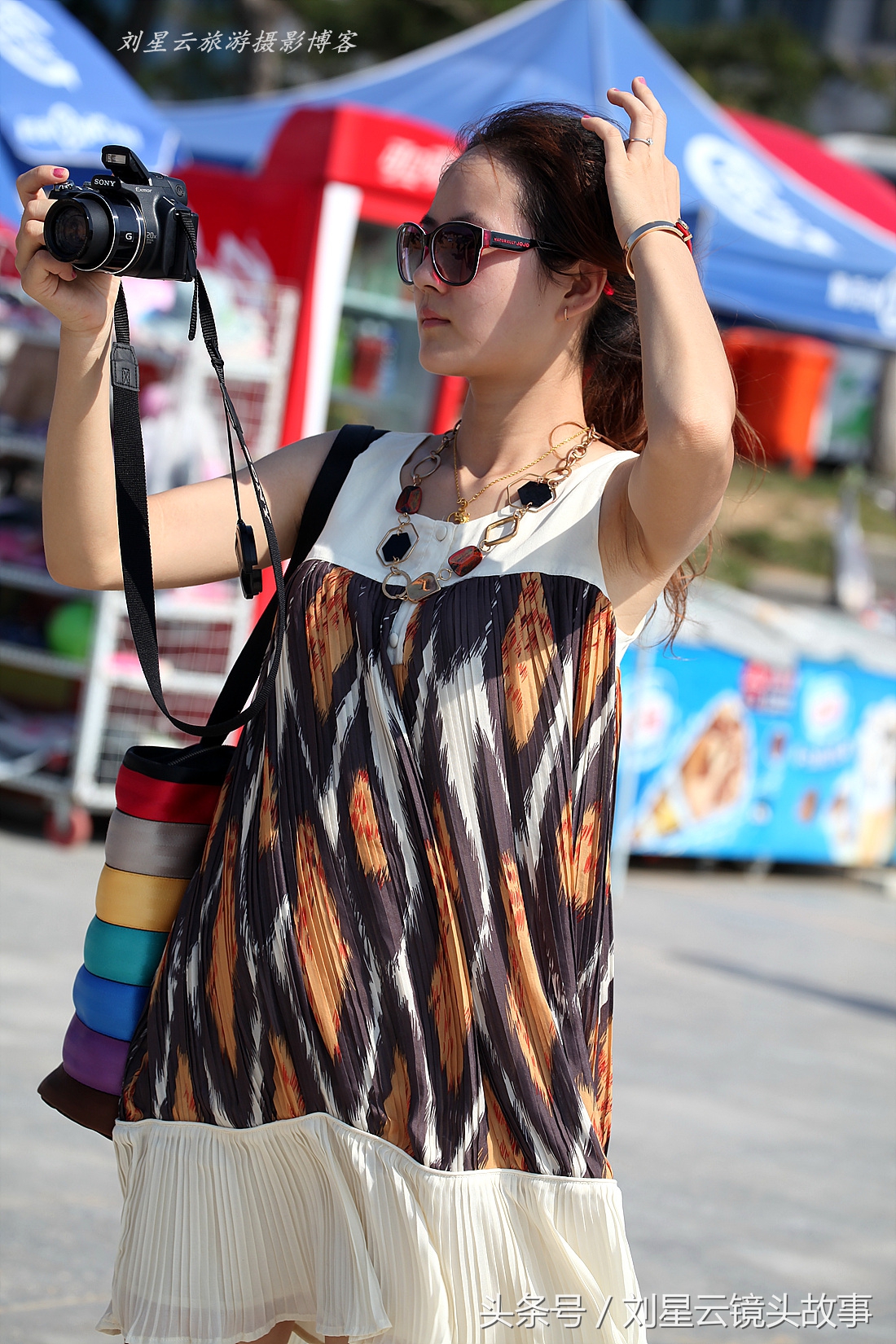 威海旅游女生旅游视频,去威海旅游的女人