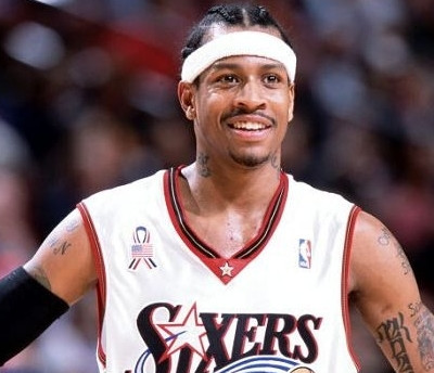 艾弗森从不怨天尤人,艾弗森打替补无奈的眼神