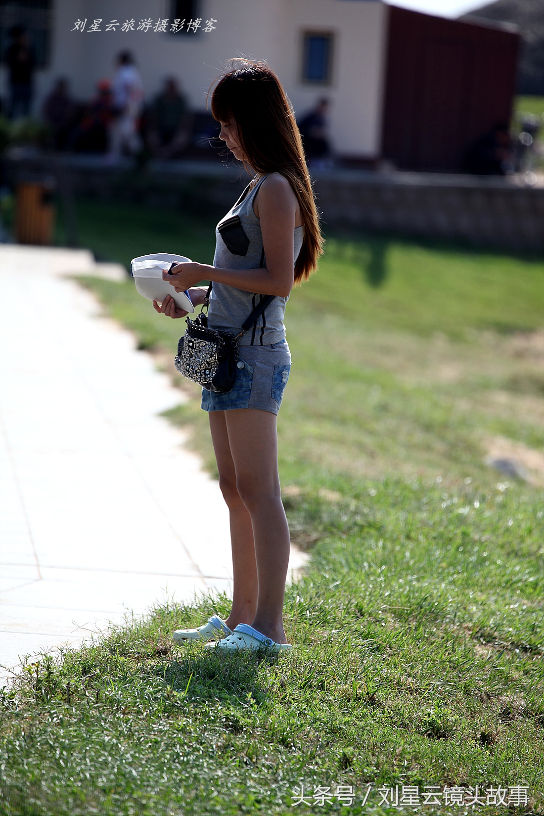 威海旅游女生旅游视频,去威海旅游的女人