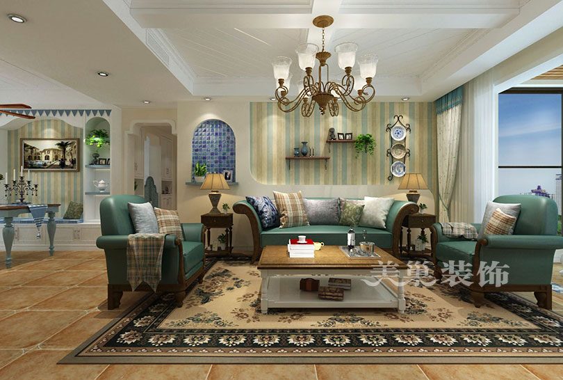 美巢店装修效果图,美巢装饰装修效果图