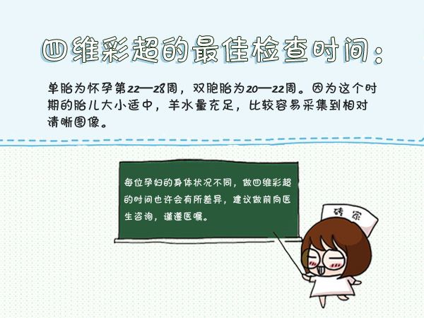 四维报告怎么看胎儿大小,四维彩超怎么判断胎儿大小