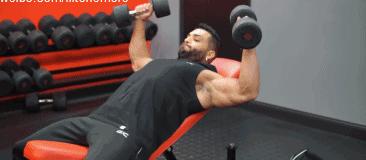 胸肌各个部位哑铃训练方法,最好的哑铃胸肌训练动作