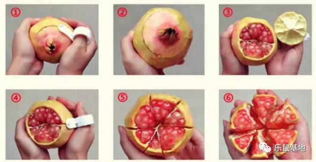 即将收获的石榴既美观又美味,又大又红的石榴真好吃