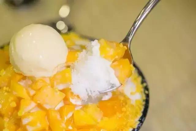 芒果沙冰做法,芒果沙冰简易版