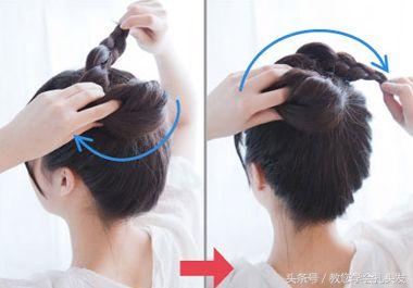 花苞头发型怎么扎好看,花苞头的扎法教程短发儿童