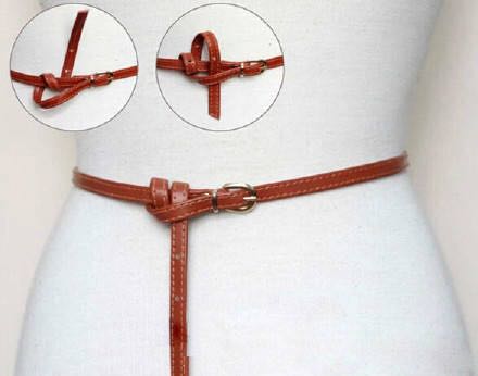 新学的一款腰带系法分享给大家,简单又好看的腰带后背系法