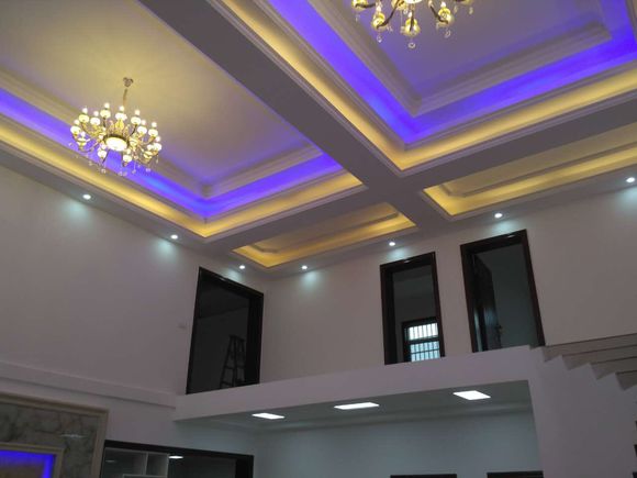 农村老家三楼盖瓦效果图,农村自建房顶石棉盖瓦效果图